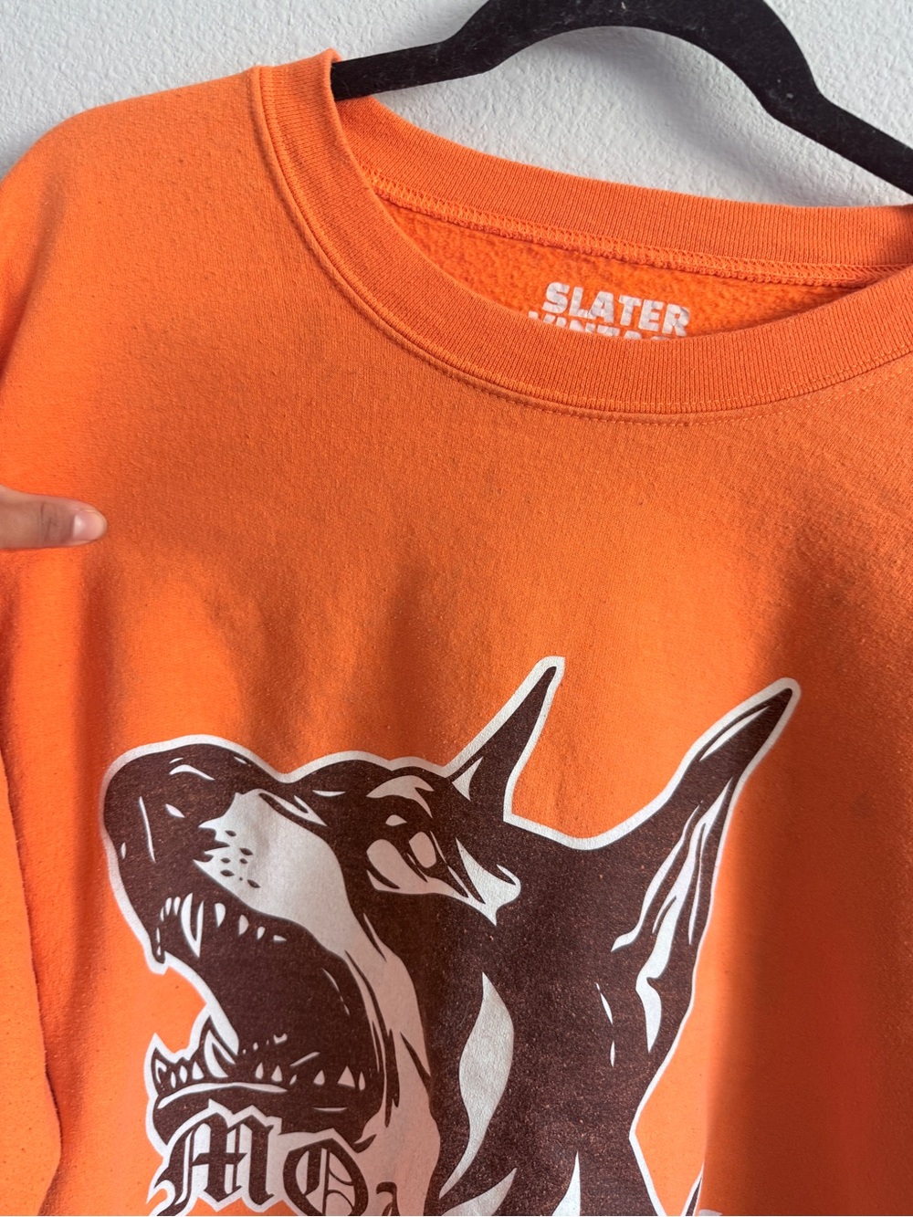 Slater Vintage "All Bite Mother" crewneck sweatshirt - Picture 4 of 6